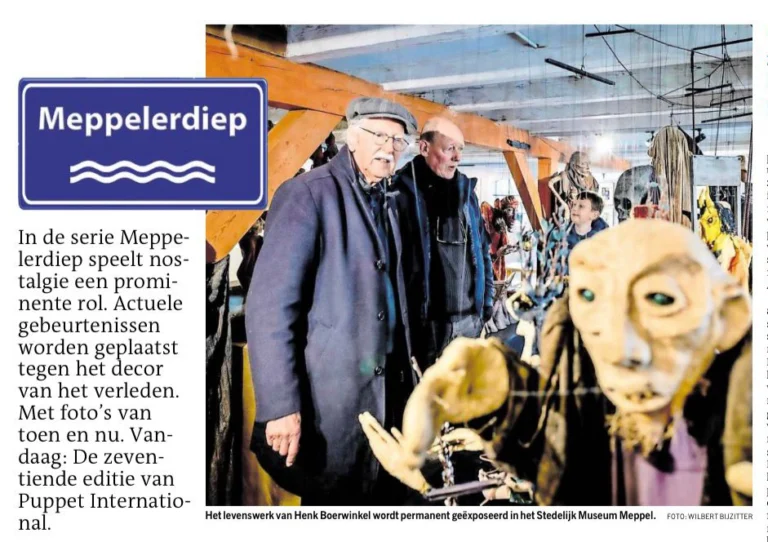 Boerwinkels aan de wieg van Puppet International